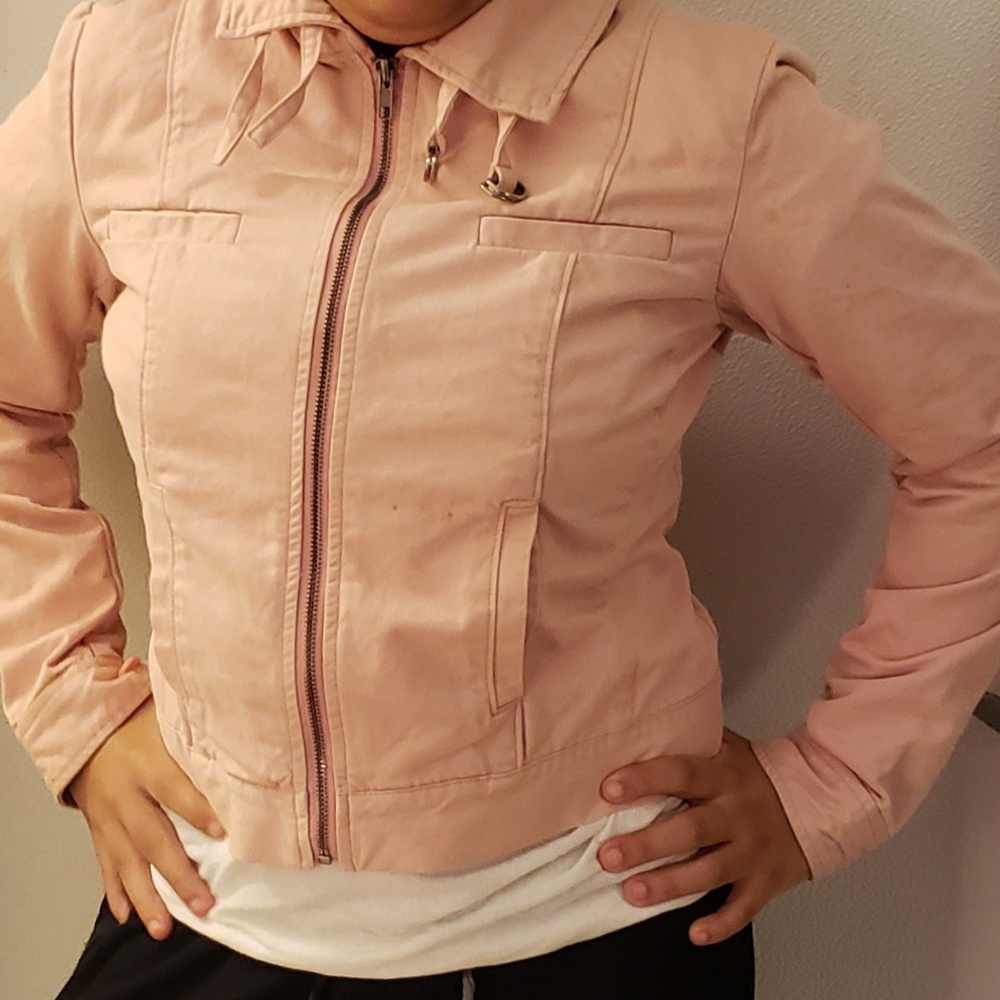 Neeso pink jean jacket